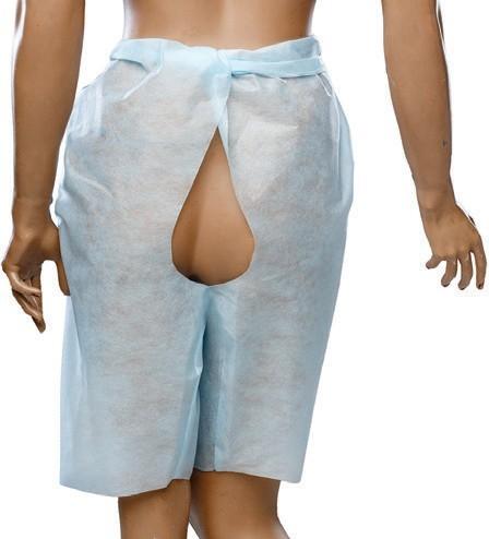 Брюки медичні, короткі проктологічні, СМС 35g/m2(г/м2), нестерильне, одноразового використання,ТМ «АХІЛЛ»